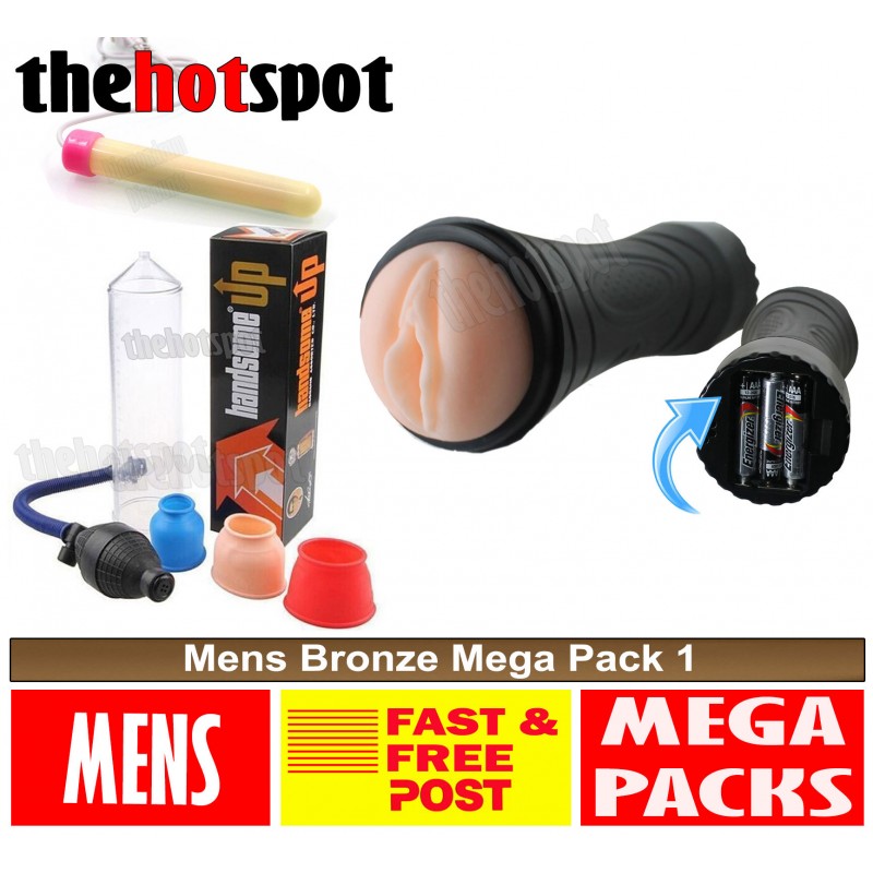 MENS BRONZE PACK 1 SEX TOY MEGA PACK